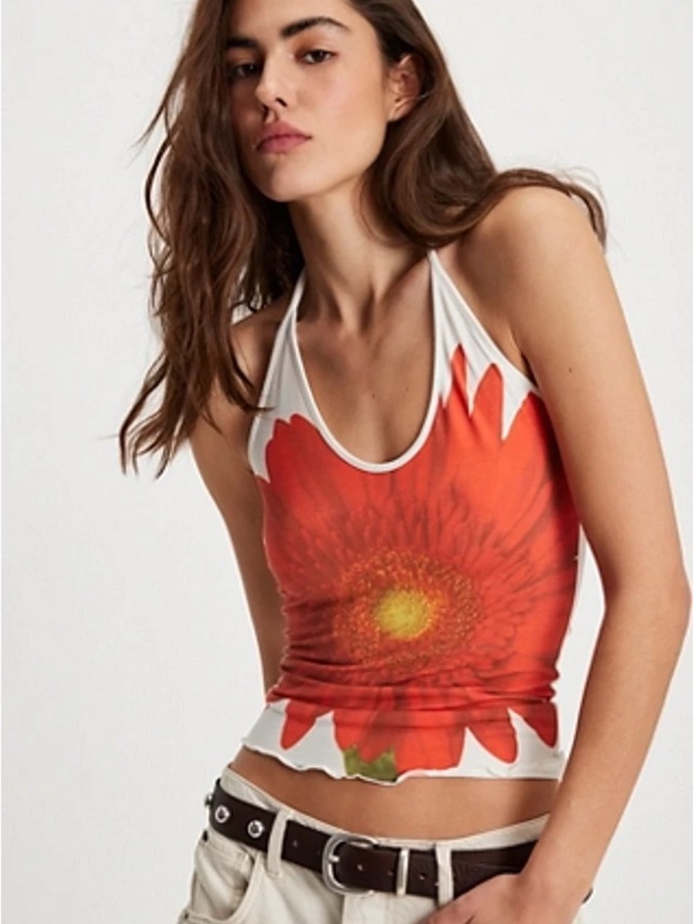 Tyler Mcgillivary Gerbera Xs Halter Top New - Picture 3 of 6